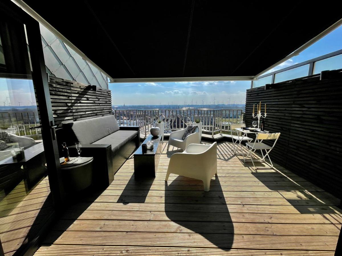 Knokke Heist Baai Modern Dak Appartement . Кноке-Хайст Екстериор снимка